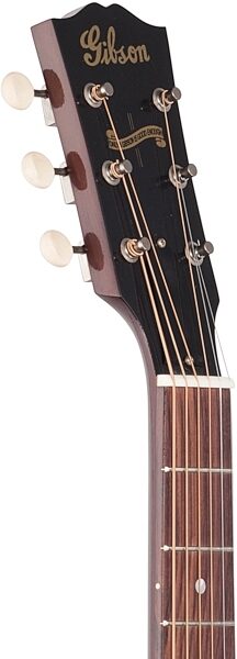 Gibson J-45 Vintage Acoustic Guitar (with Case), Headstock Left Front