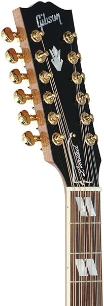 Gibson Limited Edition Parlor Rosewood Acoustic-Electric Guitar, 12-String (with Case), Headstock Left Front
