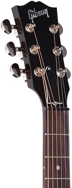 Gibson J-45 Standard 2018 Acoustic-Electric Guitar (with Case), Headstock Left Front