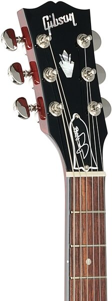 Gibson Limited Edition Joan Jett ES-339 Signed Semi-Hollowbody Electric Guitar (with Case), Headstock Left Front