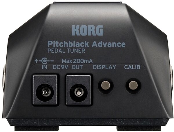 Korg Pitchblack Advance Pedal Tuner, View 4