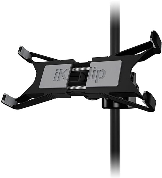 IK Multimedia iKlip XPand Mic Stand Tablet Mount, Front - Open