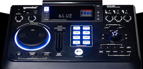 Gemini GPK-800 Home Karaoke Party PA Speaker, New, Detail