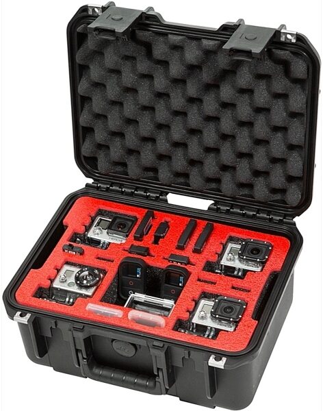 SKB iSeries 3i-1309-6GP4 Waterproof Dual Layer Four GoPro Case, 3i-1309-6GP4, Alt