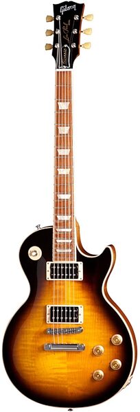 Gibson Limited Edition 1960s Les Paul Classic Plus Electric Guitar with Case, Vintage Sunburst