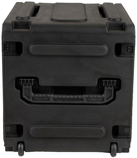 SKB Roto Shockmount 20" Deep Rack Case with Wheels, 8U, 3SKB-R08U20W, view
