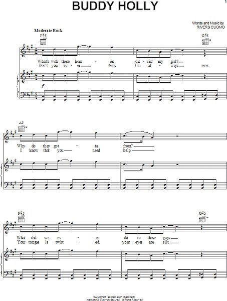 Buddy Holly - Piano/Vocal/Guitar, New, Main