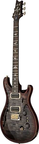PRS Paul Reed Smith 40th Anniversary Custom 24-08 Semi-Hollow Limited Edition Electric Guitar, Charcoal Cherry Burst, Action Position Back