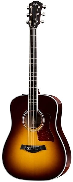 Taylor 410e Dreadnought Baritone Limited Acoustic-Electric Guitar (with Case), Main