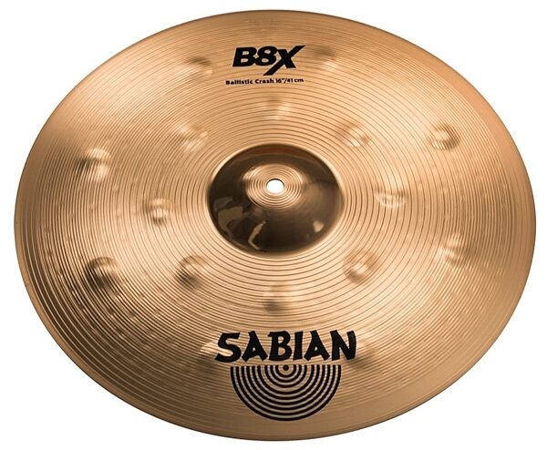 Sabian B8X Ballistic Crash Cymbal, 16 inch, Main