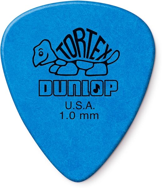 Dunlop Tortex Standard Picks (12-Pack), Blue, 1.0 millimeter, View