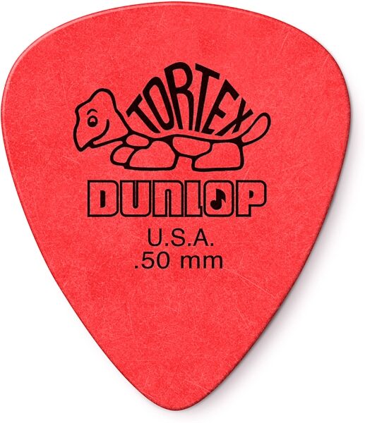 Dunlop Tortex Standard Picks (12-Pack), Red, 0.50 millimeter, View