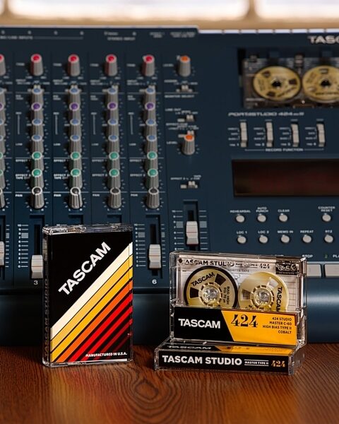 TASCAM Master 424 Studio Cassette Tape, New, Main