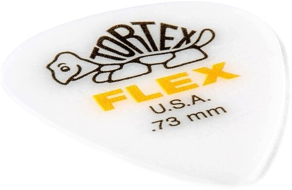 Dunlop 428 Tortex Flex Stardard Picks, 0.73 millimeter, 12-Pack, Alt