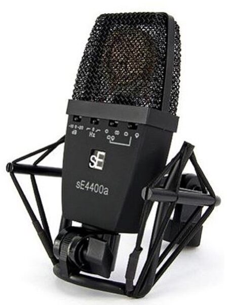 SE Electronics 4400a Multi-Pattern Condenser Microphone, Shockmount