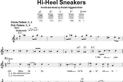 Hi-Heel Sneakers - Easy Guitar, New, Main