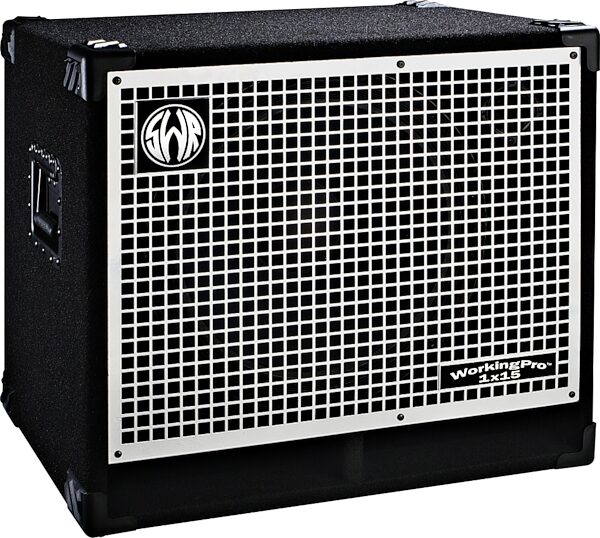 SWR WorkingPro 1X15 Bass Cabinet (200 Watts, 1x15 in.), Left Angle View