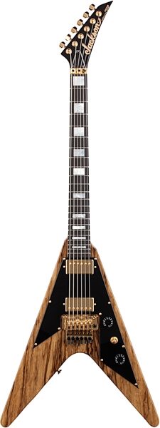 Jackson Limited Edition USA Custom Korina V Electric Guitar (with Case), Action Position Back