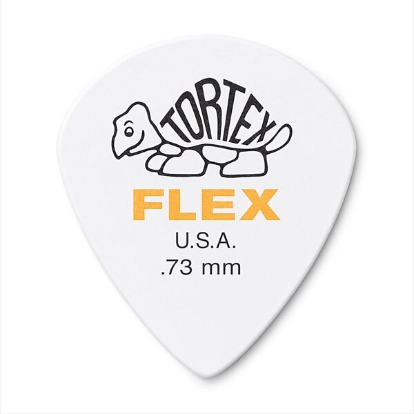 Dunlop 468 Tortex Flex Jazz III Guitar Picks, 0.73 millimeter, 12-Pack, Main