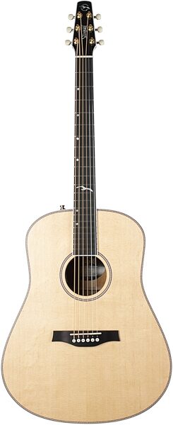 Seagull Artist Mosaic EQ Acoustic-Electric Guitar (with Case), Action Position Back