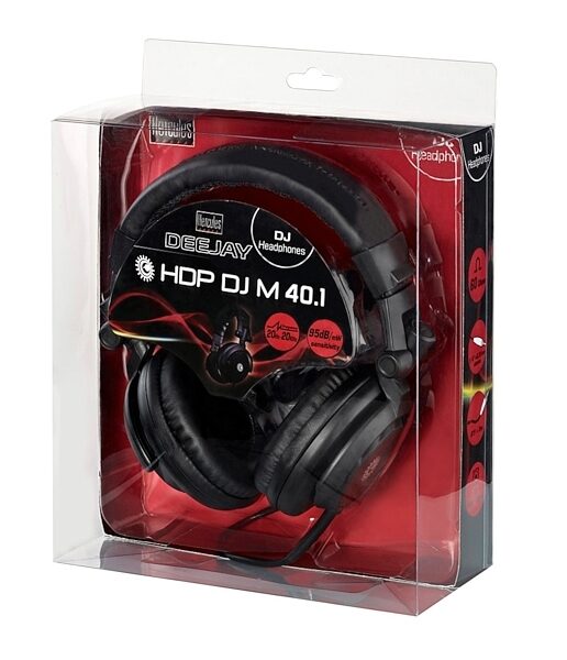 Hercules HDP DJ M401 DJ Headphones, Packaging