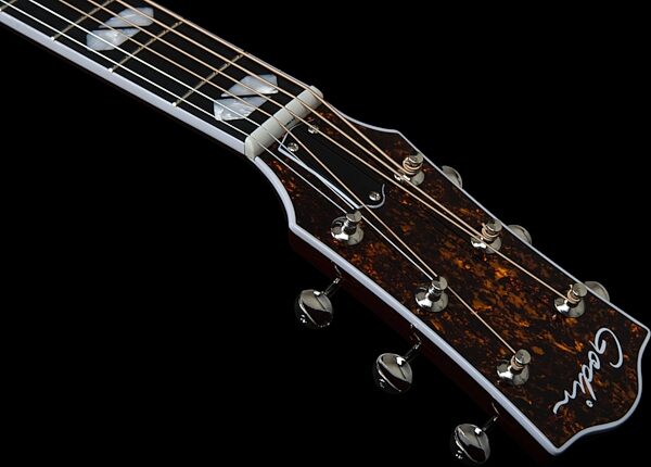 Godin Metropolis LTD Acoustic-Electric Guitar (with Case), Action Position Back