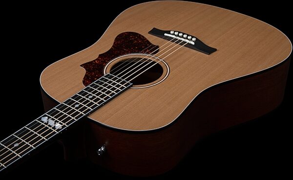 Godin Metropolis LTD Natural Cedar HG EQ Acoustic-Electric Guitar (with Case), Action Position Back