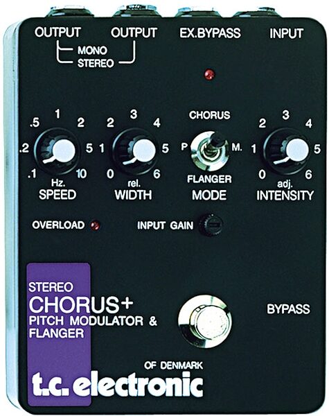 TC Electronic Stereo Chorus/Flanger Pedal, Main