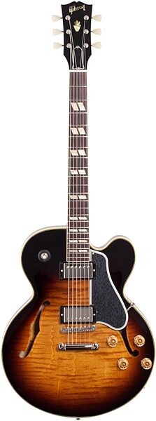 Gibson 2019 ES-275 Figured Thinline Semi-Hollowbody Electric Guitar (with Case), Action Position Back
