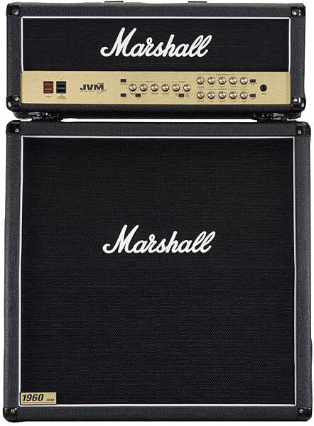 Marshall JVM Guitar Amplifier Half Stack with JVM205H Head and JCM1960A Cabinet, Main