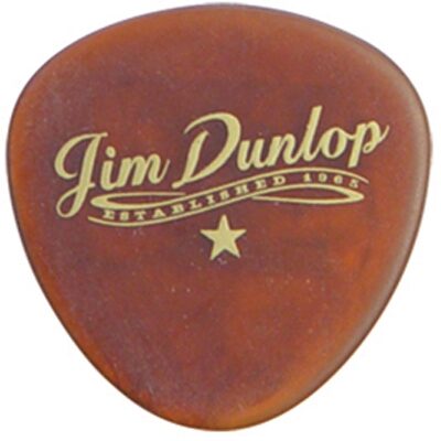 Dunlop Americana Round Triangle Guitar Picks (3-Pack), 494P101, Round, Round