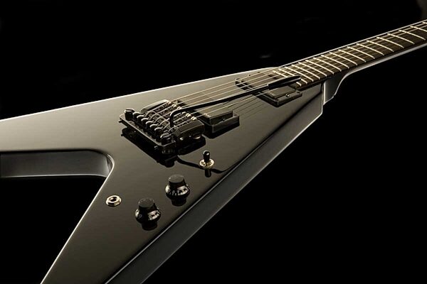 Gibson DSSV Shred V Electric Guitar with EMG Pickups (With Case), Closeup