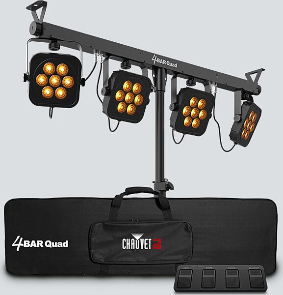Chauvet DJ 4BAR Quad Lighting System, Main Back