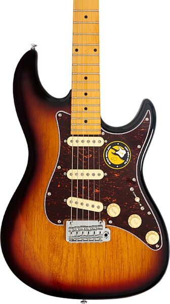 Sire Larry Carlton S5 Electric Guitar, 3-Tone Sunburst, Action Position Back