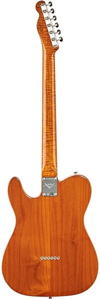 Fender Custom Shop 2018 Artisan Spalted Maple Telecaster Electric Guitar (with Case), Full Straight Back