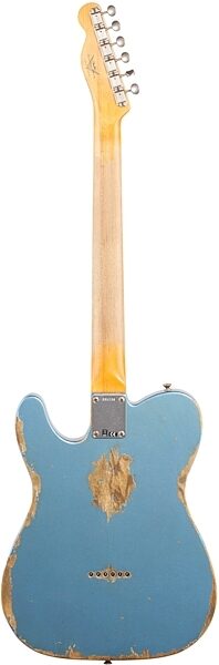 Fender Custom Shop '63 Heavy Relic Telecaster Electric Guitar (with Case), Full Straight Back
