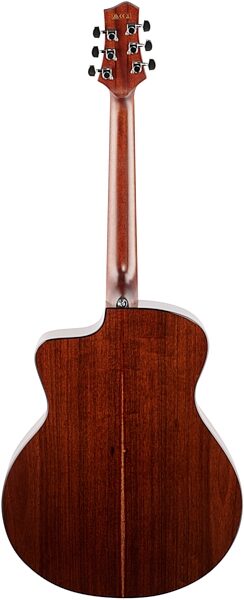 Ibanez Jon Gomm JGM10 Signature Acoustic-Electric Guitar (with Case), Full Straight Back