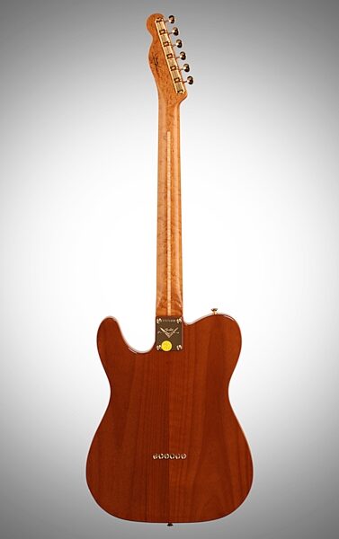 Fender Custom Shop Artisan Telecaster Electric Guitar (with Case), Full Straight Back