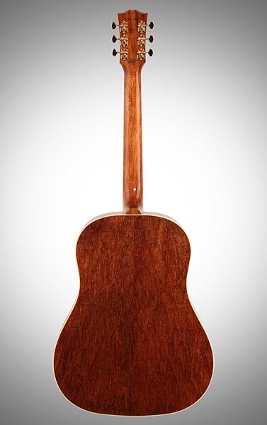 Gibson Limited Edition J45 Figured Mahogany Special Acoustic-Electric Guitar (with Case), Full Straight Back