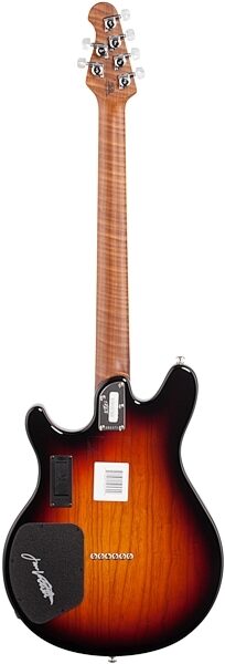 Ernie Ball Music Man BFR Valentine Electric Guitar (with Case), Full Straight Back