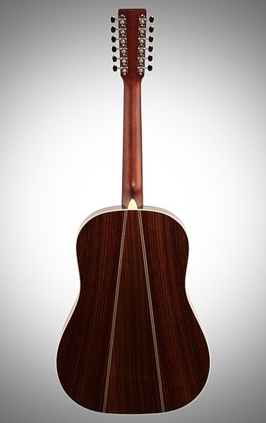 Martin D12-35 50th Anniversary Dreadnought Acoustic Guitar (12-String, with Case), Full Straight Back