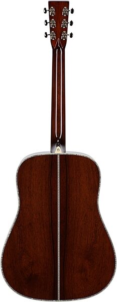 Martin D-45 Bentley Snowflake Custom Edition Acoustic Guitar (with Case), Full Straight Back