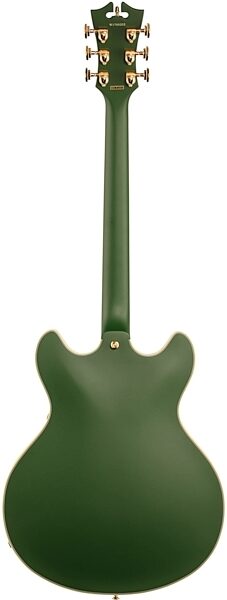 D'Angelico Limited Edition Deluxe DC Stopbar Electric Guitar (with Case), Full Straight Back