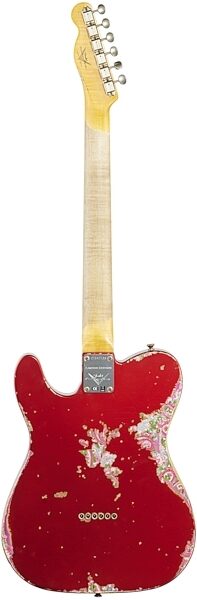 Fender Custom Shop '60s Heavy Relic Telecaster Electric Guitar (with Case), Full Straight Back