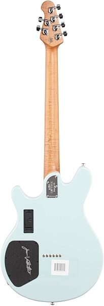 Ernie Ball Music Man BFR Valentine Signature Electric Guitar (with Case), Full Straight Back