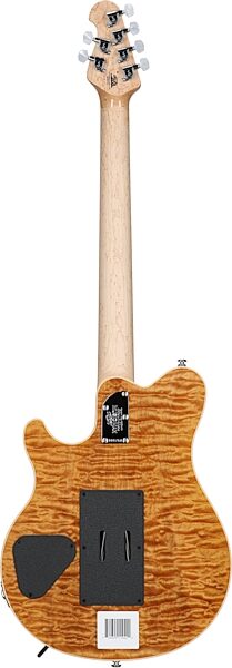 Ernie Ball Music Man BFR Double Trouble Axis Electric Guitar (with Case), Full Straight Back