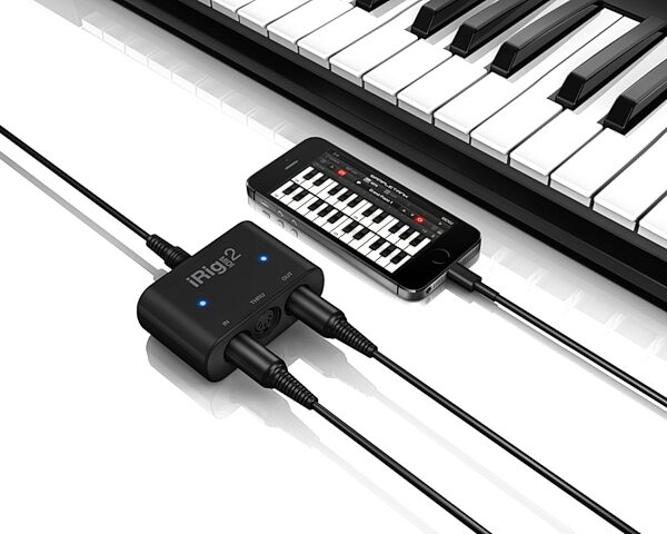 IK Multimedia iRig MIDI 2 MIDI Interface for iOS/USB, In Use