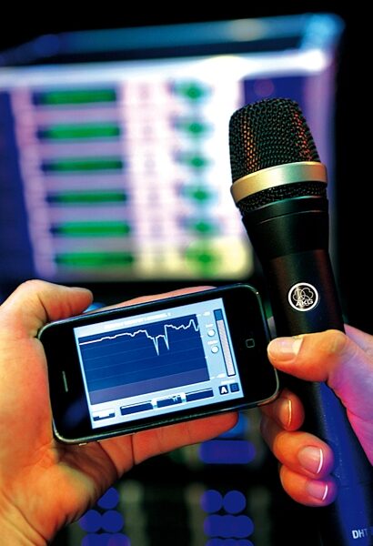 AKG IVM4500 In-Ear Monitor Wireless System, In Use with iPhone App