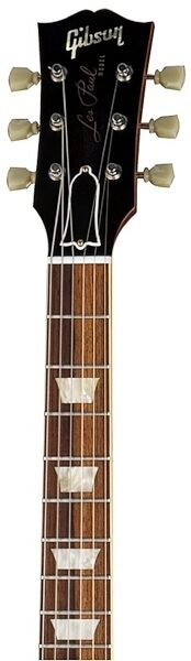 Gibson Custom Shop Historic 1958 Les Paul Plain Top VOS Electric Guitar (with Case), Headstock Closeup
