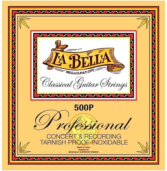 La Bella 500P Professional Classical Acoustic Guitar Strings, Main